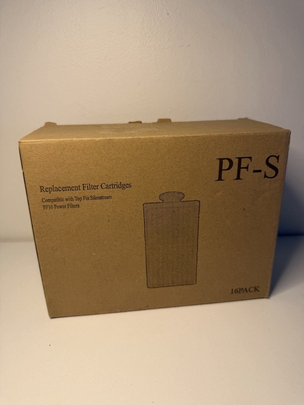 15 PK Replacement Filter Cartridges PF-S Compatible w/ Top Fin Silenstream PF10